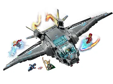 Klocki LEGO Marvel - Quinjet Avengersów 76248