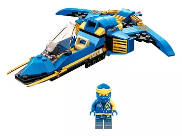 LEGO Ninjago 71784 Odrzutowiec ponaddźwiękowy Jay’a EVO