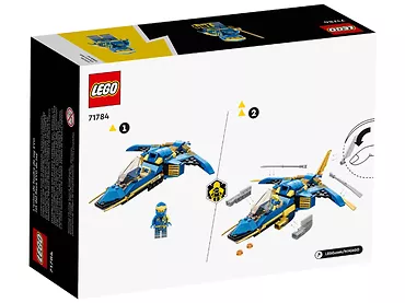 LEGO Ninjago 71784 Odrzutowiec ponaddźwiękowy Jay’a EVO