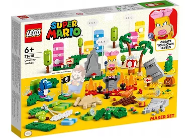 LEGO Super Mario 71418 Kreatywna skrzyneczka - zestaw