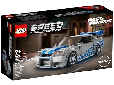 LEGO Speed Champions 76917 Nissan Skyline GT-R (R34) z filmu „Za szybcy, za wściekli”