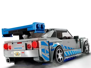 LEGO Speed Champions 76917 Nissan Skyline GT-R (R34) z filmu „Za szybcy, za wściekli”