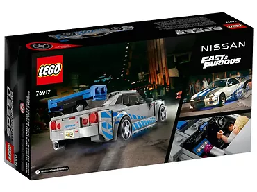 LEGO Speed Champions 76917 Nissan Skyline GT-R (R34) z filmu „Za szybcy, za wściekli”