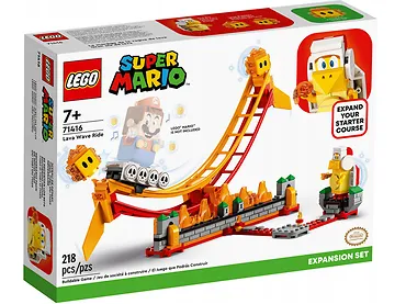 LEGO Super Mario 71416 Przejażdżka po fali lawy