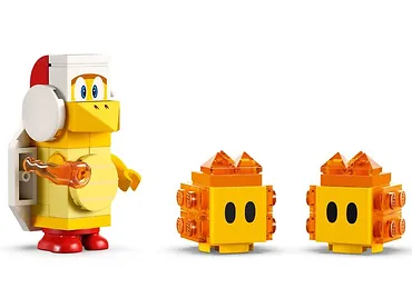 LEGO Super Mario 71416 Przejażdżka po fali lawy