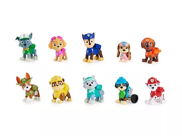 Psi Patrol - Jubileuszowy zestaw prezentowy 10 figurek Paw Patrol