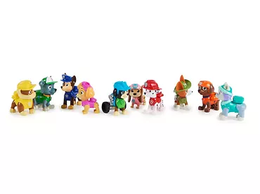 Psi Patrol - Jubileuszowy zestaw prezentowy 10 figurek Paw Patrol