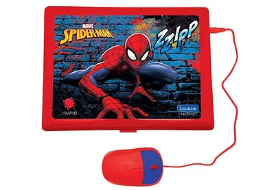 Dwujęzyczny laptop edukacyjny Lexibook Spiderman pol/ang