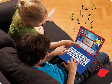 Dwujęzyczny laptop edukacyjny Lexibook Spiderman pol/ang