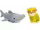 Psi Patrol Aqua Pups Zestaw Figurka Rubble + Rekin Głowomłot 20139323
