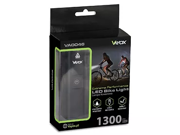 Lampka rowerowa Vayox VA0046 1300 lm