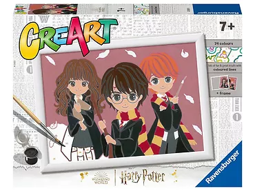 Ravensburger - CreArt Malowanie Po Numerach - Harry Potter