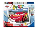 Ravensburger - CreArt Malowanie Po Numerach - Auta Świecący McQueen