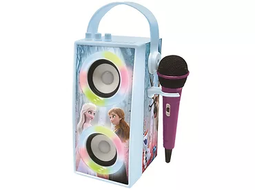 Lexibook Kraina Lodu Zestaw Karaoke: Przenośny Głośnik Bluetooth + Mikrofon
