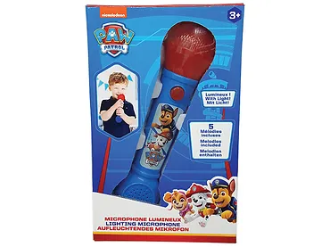 PSI PATROL Karaoke Mikrofon dla dzieci z głośnikiem Paw Patrol