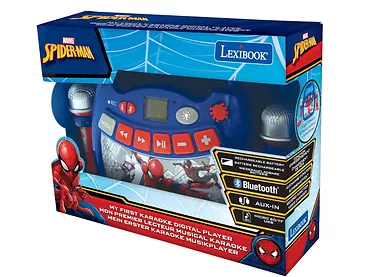 Głośnik karaoke Spider-Man z mikrofonami