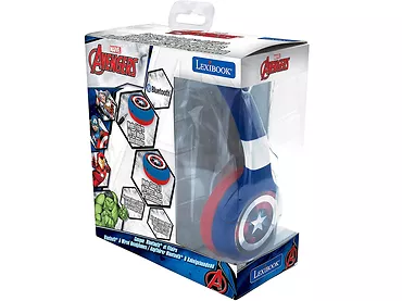 Lexibook Avengers Słuchawki Nauszne Bezprzewodowe