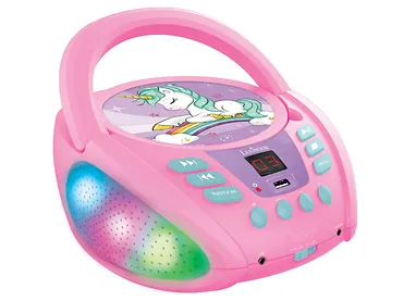 Odtwarzacz CD Boombox Lexibook Unicorn