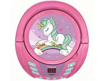 Odtwarzacz CD Boombox Lexibook Unicorn