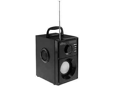 Głośnik BOOMBOX MT3179 SILVER Bluetooth 600W FM MP3 Pilot