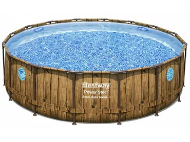 Bestway Basen Stelażowy Power Steel Swim Vista 488x122cm