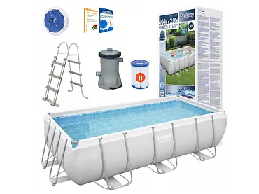 Basen Stelażowy Bestway Power Steel 404x201cm