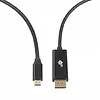 Kabel USB C - Displayport 2m czarny