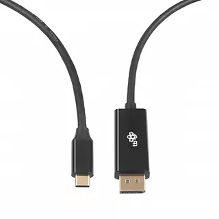 Kabel USB C - Displayport 2m czarny