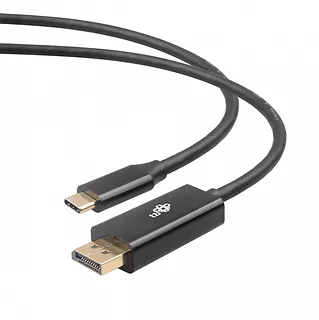 Kabel USB C - Displayport 2m czarny