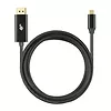 Kabel USB C - Displayport 2m czarny