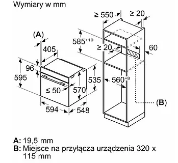 Piekarnik HBA5540S0