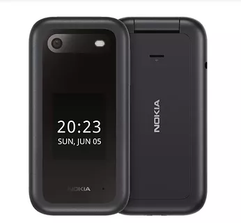 Telefon 2660 Flip Black + stacja ładująca