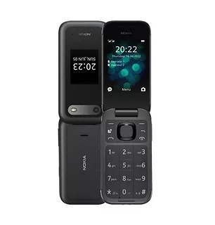 Telefon 2660 Flip Black + stacja ładująca