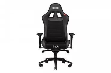 Krzesło NLR ProGaming Czarna skóra i zamsz