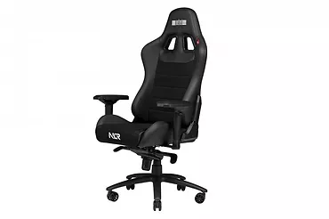 Krzesło NLR ProGaming Czarna skóra i zamsz