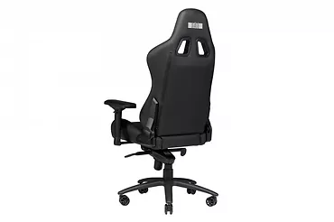 Krzesło NLR ProGaming Czarna skóra i zamsz