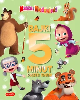 Książeczka Masza i Niedźwiedź. Bajki 5 minut przed snem 3
