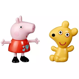 Figurka Świnka Peppa Zabawa z przyjaciółmi Świnka Peppa z misiem