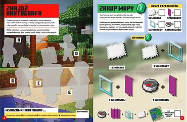 Książeczka Minecraft. Naklejkowa przygoda. Poszukiwacze skarbów