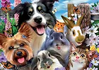 Puzzle 500 elementów Przyjaciele z podwórka