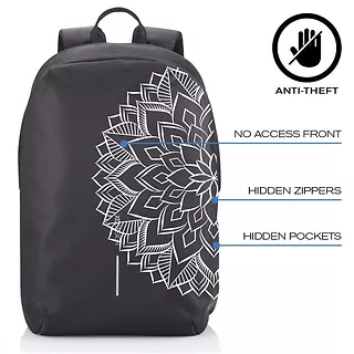 Plecak antykradzieżowy BOBBY SOFT MANDALA
