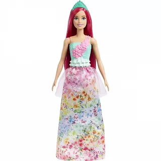 Lalka Barbie Dreamtopia malinowe włosy