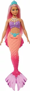 Lalka Barbie Dreamtopia Syrenka Pomarańczowo-różowy ogon