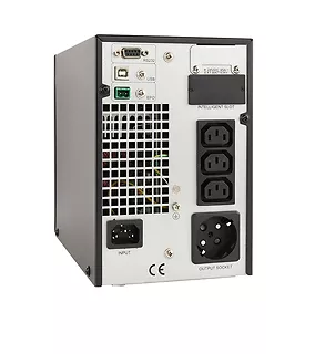 Zasilacz UPS 1000VA On-Line 3xIEC 1xSchuko USB