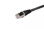 Kabel sieciowy LAN Patchcord CAT.5E FTP 10m foliowana skręcana para, miedziany