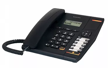 Telefon przewodowy Temporis 580 czarny