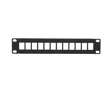 Patchpanel modularny 12 portów 10 cali