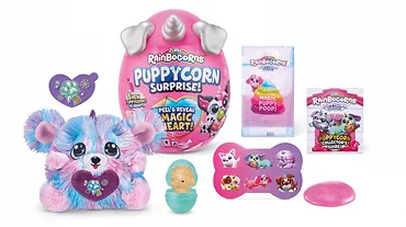 Maskotka Rainbocorns Jajko z pluszowym pieskiem niespodzianką