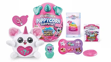 Maskotka Rainbocorns Jajko z pluszowym pieskiem niespodzianką