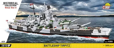 Klocki Historical Collection Battleship Tirpitz 2810 elementów